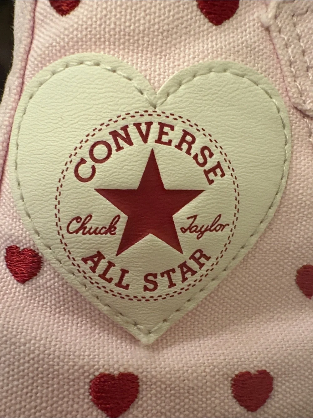Converse Kids Pink High-Top Sneakers sz13